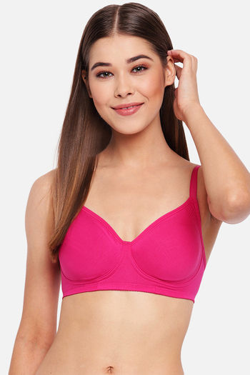 Buy Enamor Double Layered Non Wired 3/4Th Coverage T-Shirt Bra - Verryberry