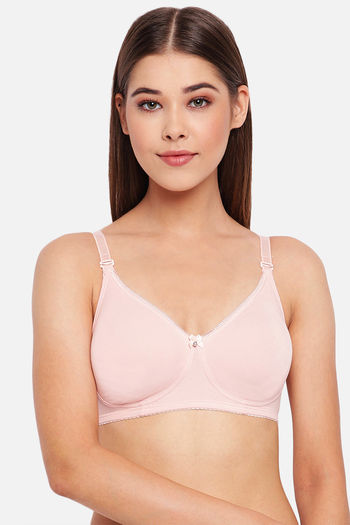 Buy Enamor Double Layered Non Wired 3/4Th Coverage T-Shirt Bra - Pearl