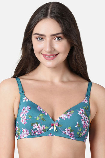 Enamor Girl's Slim Strap Cotton Antimicrobial Teenager Bra – Online  Shopping site in India