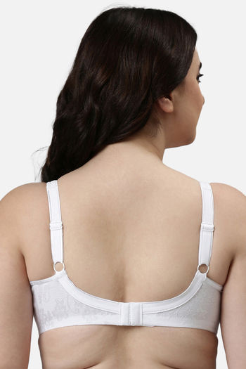 Buy Enamor Lightly Lined Non-Wired Full Coverage Minimiser Bra - Buff at  Rs.1549 online