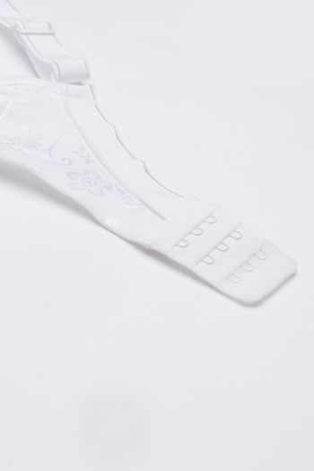 Buy Enamor Lightly Lined Non-Wired Full Coverage Minimiser Bra - White at  Rs.1039 online