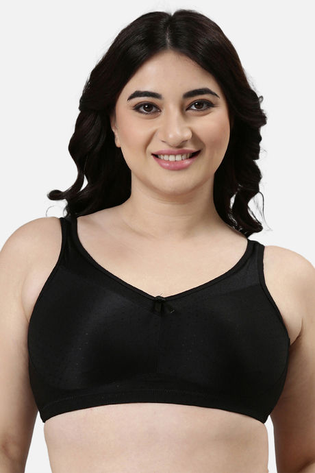 Buy Enamor Single Layered Non-Wired Full T-Shirt Bra - Eclipse at