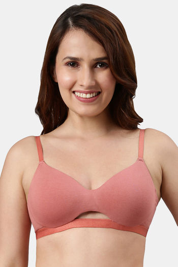 Buy Zivame Ruby Spark Padded Wired 3/4Th Coverage T-Shirt Bra With