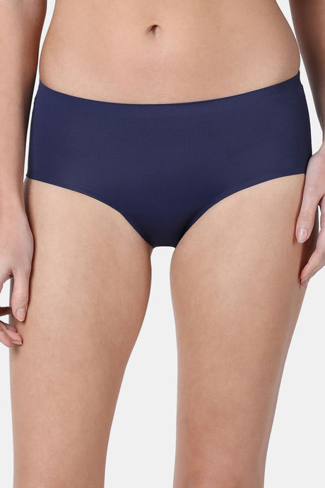 Buy Enamor Medium Rise Three-Fourth Coverage Hipster Panty - Estate Blue at  Rs.449 online