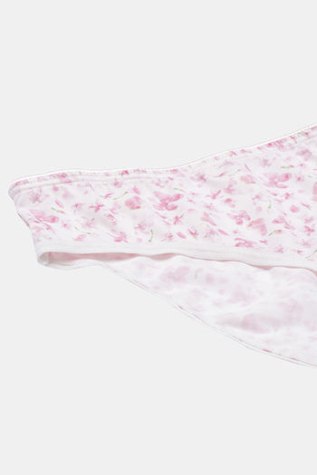 Enamor Women's Cotton Low Waist Medium Coverage Bikini Panty Made with  Premium Eco-Friendly Light and Smooth Silky Fabric - P165