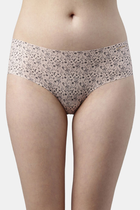 Buy Enamor Medium Rise Full Coverage Hipster Panty - Pink Pearl at Rs.349  online