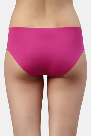 Buy Enamor High Rise Full Coverage Hipster Panty - Queen Pink at