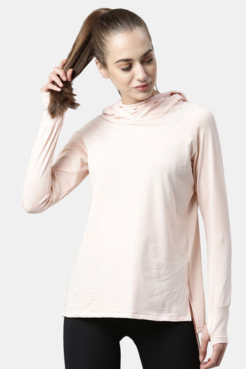 Buy Enamor Anti Microbial Relaxed Top - Shell Pink W Focus