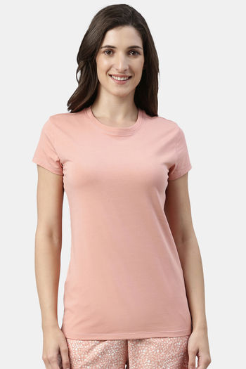 Buy Enamor Relaxed Top Rouge at Rs.599 online Activewear online