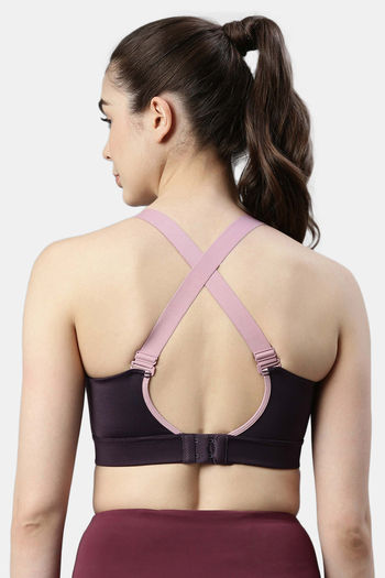 Buy Enamor High Impact Sports Bra - Night Shade at Rs.1849 online