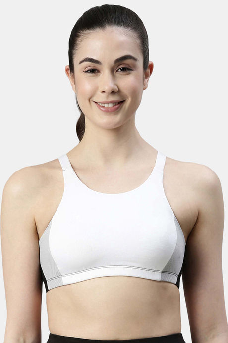 Zelocity Quick Dry Sports Bra With Removable Padding - Medieval Blue