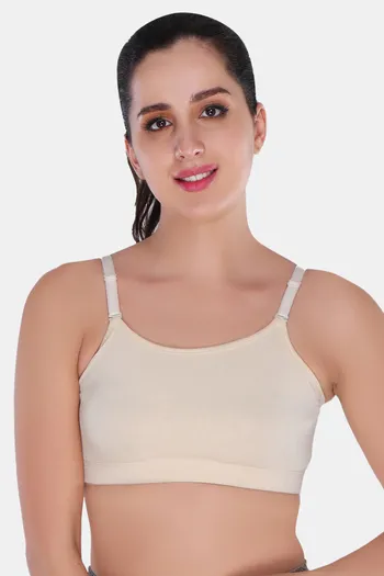 Buy Innocence Double Layered Non-Wired Full Coverage Blouse Bra - Beige at  Rs.609 online