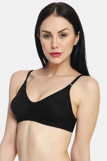 Buy Zivame Double Layered Non Wired Full Coverage Minimiser Bra -Sundried  Tomato online