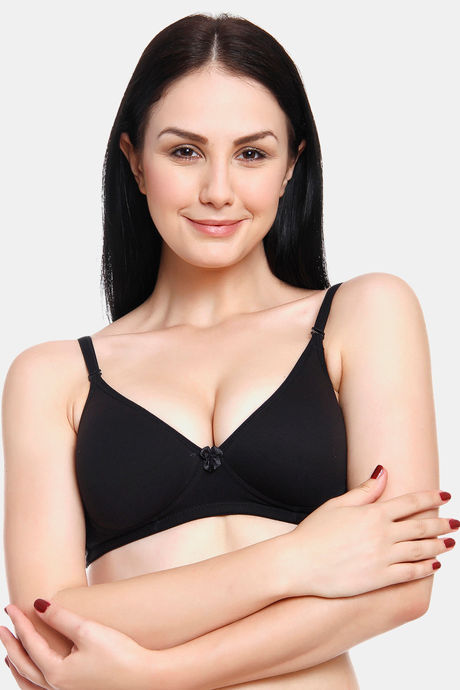 Buy Innocence Push-Up Non-Wired Full Coverage T-Shirt Bra - Royal Blue at  Rs.300 online