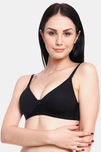 Buy Innocence Push-Up Non-Wired Full Coverage T-Shirt Bra - Skin at Rs.462  online