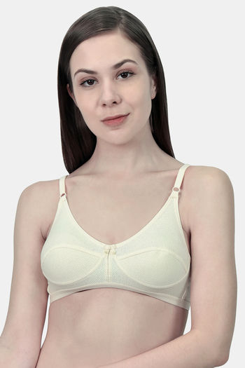 Buy Innocence Single Layered Non-Wired Full Coverage T-Shirt Bra - Skin at  Rs.560 online