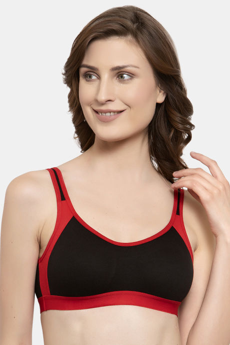 Buy Zivame Essentials Double Layered Non Wired Full Coverage Bra - Blue  Depth at Rs.337 online