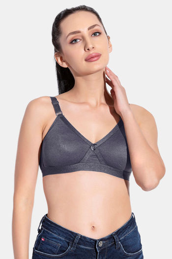 Buy Jetaasi Double Layered Non-Wired Full Coverage T-Shirt Bra
