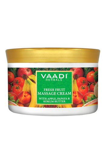 Buy Vaadi Herbals Fresh Fruit Massage Cream - Apple, Papaya & Kokum Butter 150 gm