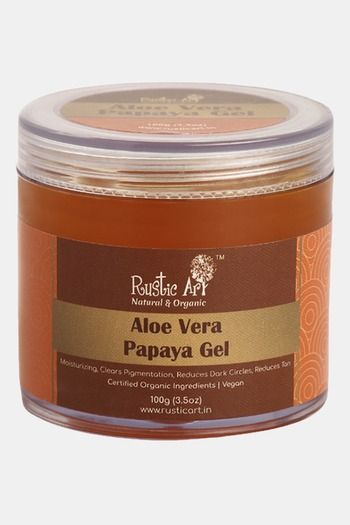 Buy Rustic Art Aloe Vera Papaya Gel - 100 g at Rs.300 online | Beauty online