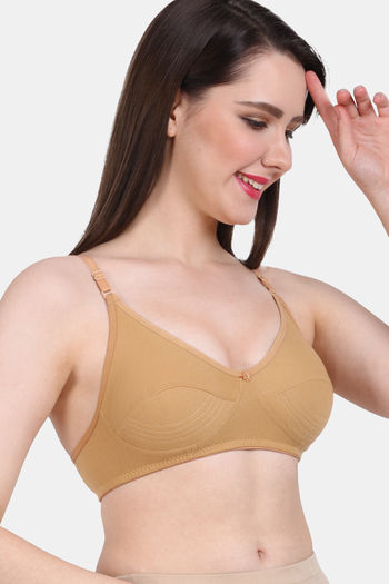Buy Vanila Double Layered Non-Wired Full Coverage Sag Lift Bra - Skin at  Rs.669 online