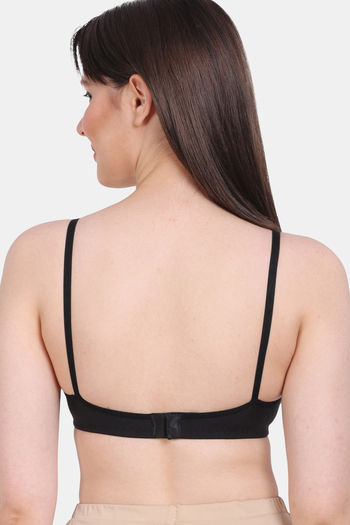 Buy Vanila Single Layered Non-Wired Full Coverage Sag Lift Bra - Black at  Rs.689 online