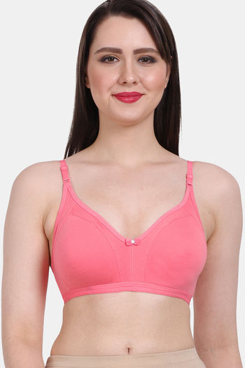 Buy Vanila Women's Cotton Parrot Non Padded Bra Set of 3(Colors May Vary)  at