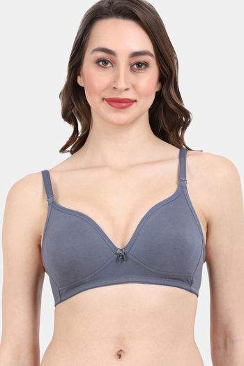 Buy Vanila Padded Non Wired Full Coverage T-Shirt Bra - Blue at Rs.769  online