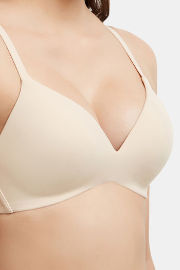 Buy Wacoal Single Layered Non-Wired Full Coverage Super Support Bra - Naturally  Nude at Rs.2999 online