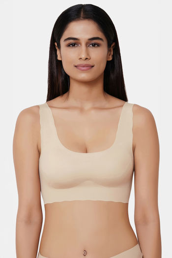 Buy Wacoal Padded Non-Wired Full Coverage Cami Bras Bra - Brown at Rs.1327  online