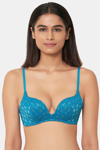 Buy Zivame Maternity Padded Non Wired 3/4Th Coverage Maternity / Nursing Bra  - Violet Tulle at Rs.538 online
