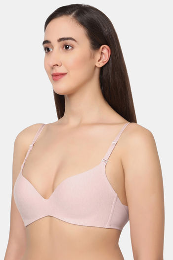 Buy Wacoal Padded Non-Wired Full Coverage T-Shirt Bra - Light Beige at  Rs.1248 online