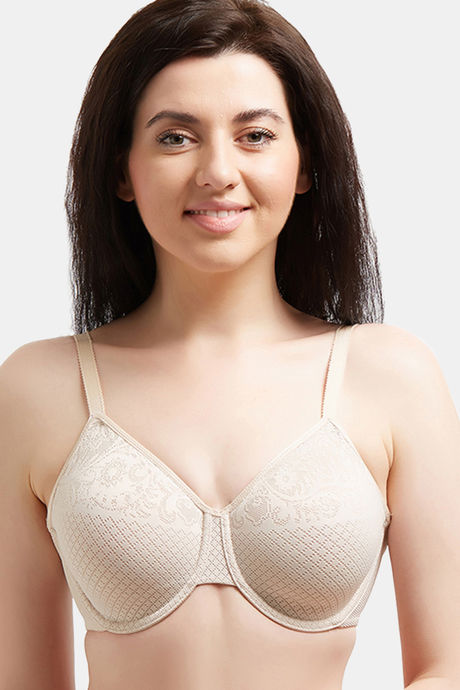 Buy Wacoal Single Layered Wired Full Coverage Minimiser Bra - Sand at  Rs.3799 online