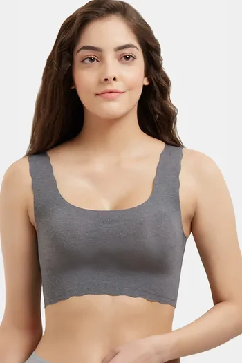 Buy Wacoal Padded Non Wired Full Coverage Cami Bra - Grey at Rs