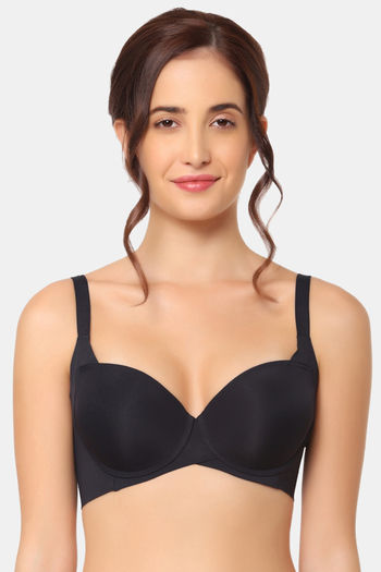 Wacoal Padded Non Wired 3/4Th Coverage T-Shirt Bra - Black