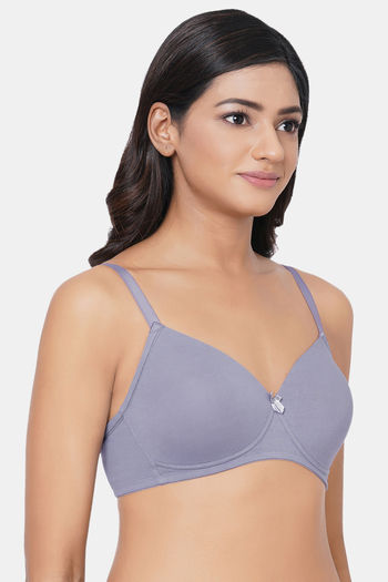 Buy Zivame True Curv Padded Wired 3/4th Coverage T-Shirt Bra-Toasted Almond  at Rs.697 online