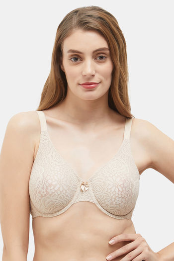 Wacoal Padded Non Wired Medium Coverage T-Shirt Bra - Toadstool