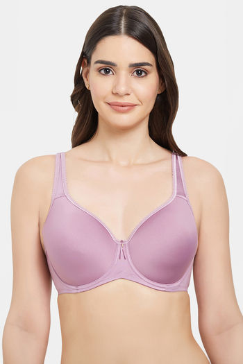 Buy Wacoal Single Layered Wired Full Coverage Super Support Bra - Purple