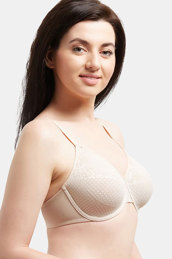 Buy Wacoal Single Layered Wired Full Coverage Minimiser Bra - Black at  Rs.4499 online