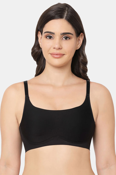 Buy Wacoal Padded Non Wired Full Coverage T-Shirt Bra - Black at Rs.2799  online