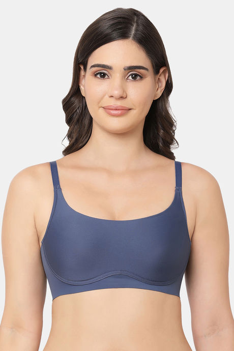 Buy Wacoal Padded Non Wired Full Coverage T-Shirt Bra - Grey at Rs