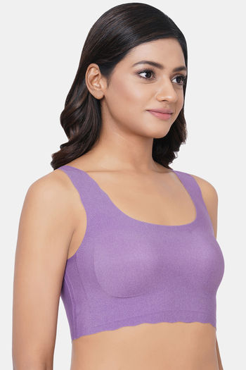 Buy Wacoal Padded Non Wired Full Coverage T-Shirt Bra - Purple at Rs.1150  online