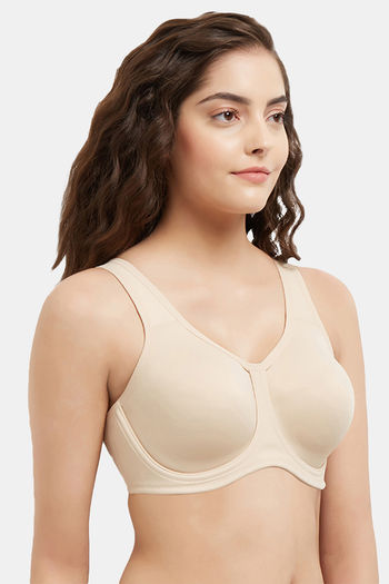 Wacoal Single Layered Wired Full Coverage Super Support Bra - Naturally Nude