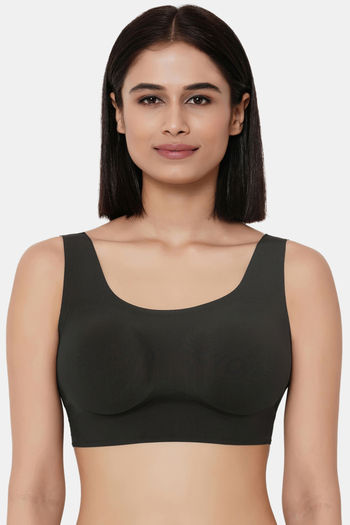 Kalyani Non Padded Cotton T Shirt Bra - Black