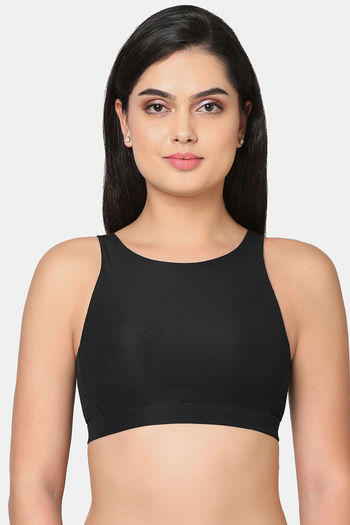 Buy Wacoal Padded Non-Wired Full Coverage Super Support Bra - Black