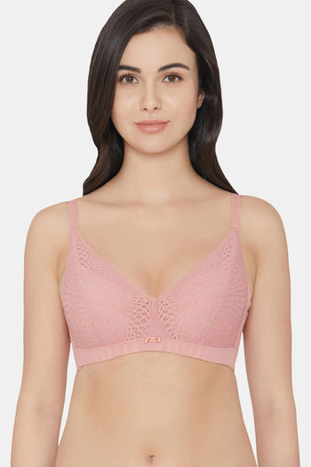 Wacoal Single Layered Wired 3/4Th Coverage Lace Bra - Black
