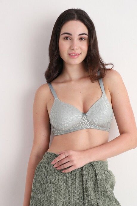 Wacoal Padded Medium Coverage T-Shirt Bra - Light Green