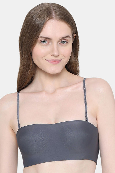 Wacoal Padded 3/4Th Coverage Strapless Bra - Dark Grey