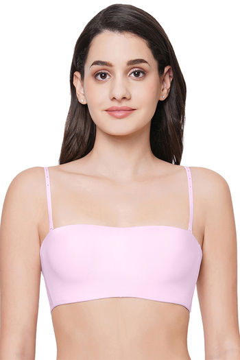 Buy Wacoal Padded 3/4Th Coverage Strapless Bra - Pink