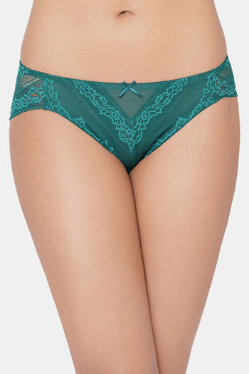 Buy Wacoal Low Rise Three-Fourth Coverage Bikini Panty - Everglade